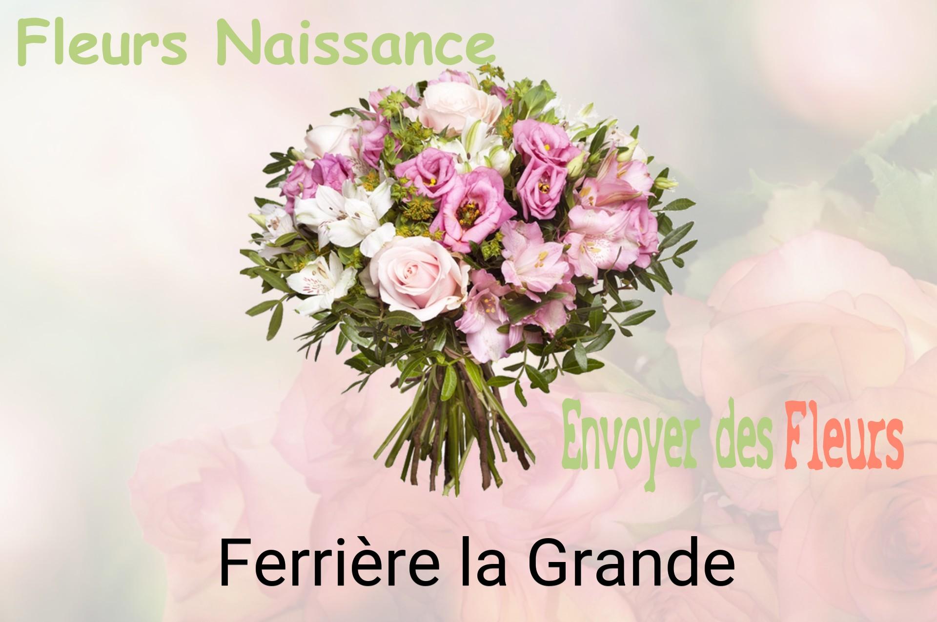 Bouquet de fleurs de naissance livré à Ferrière-la-Grande